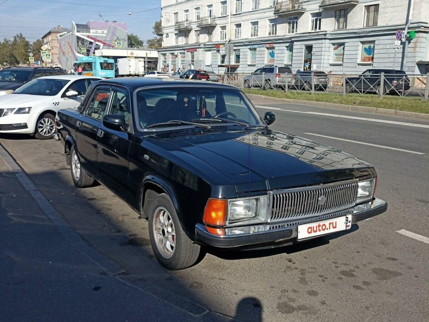 Волга газ 3102 черная