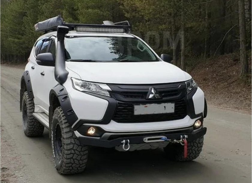 Mitsubishi Pajero Sport Offroad Tuning