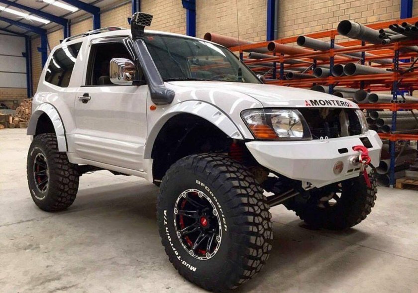 Mitsubishi Pajero 3 Offroad Tuning