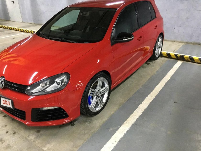 Фольксваген гольф 6 красный