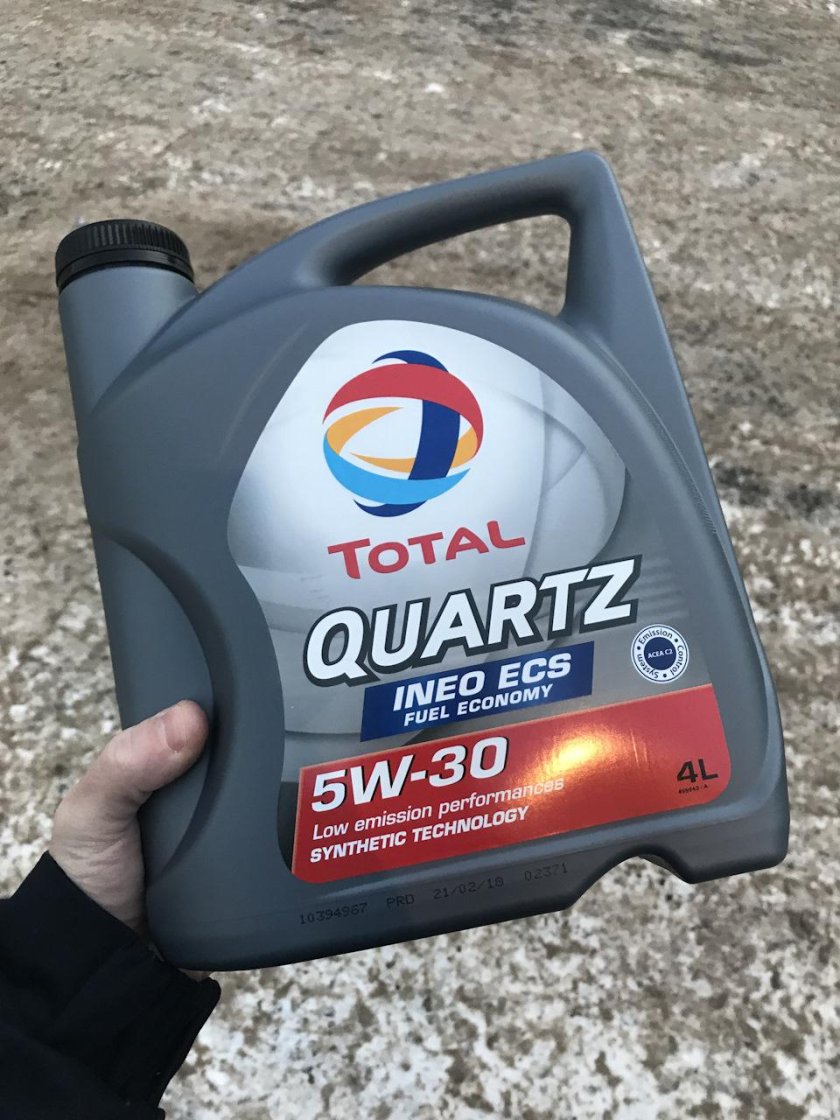 Тотал масло моторное для Пежо 308