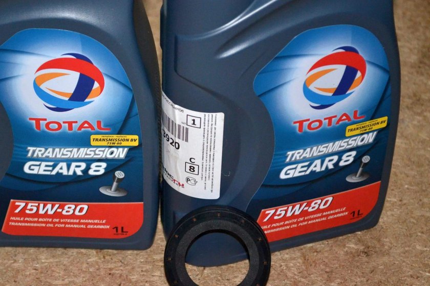 Масло в коробку Пежо партнер