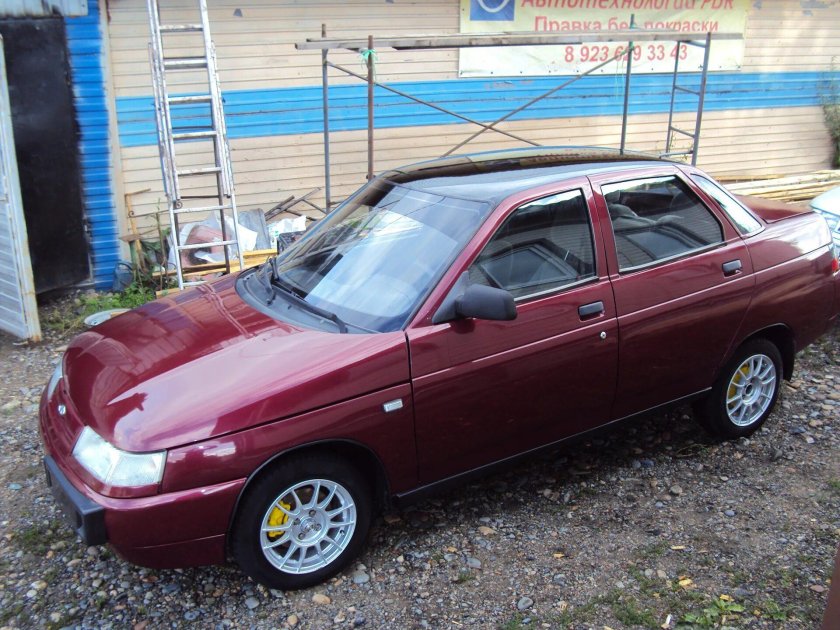 ВАЗ 2110 Вишневая