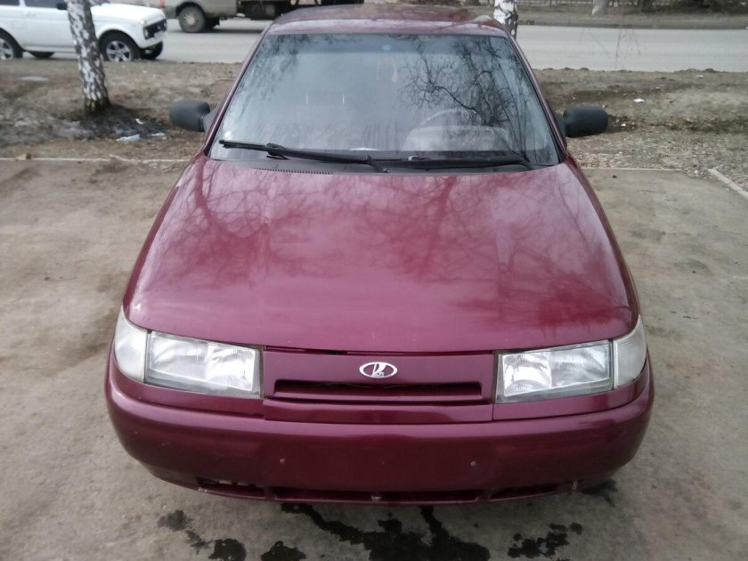 ВАЗ 2110 темно малиновый цвет