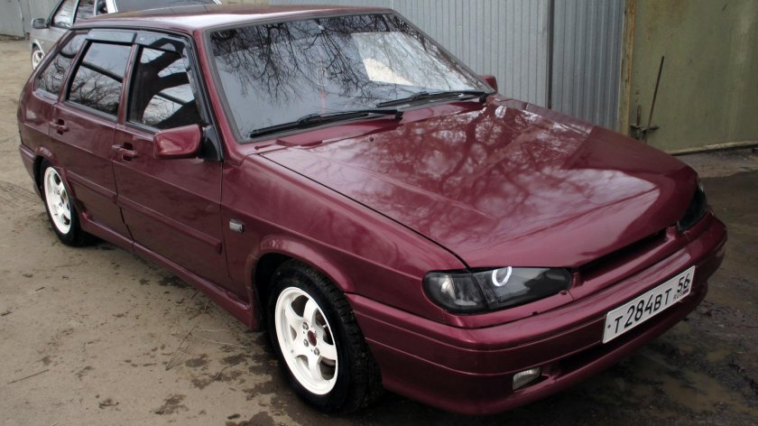 ВАЗ 2114 цвет Франкония 105