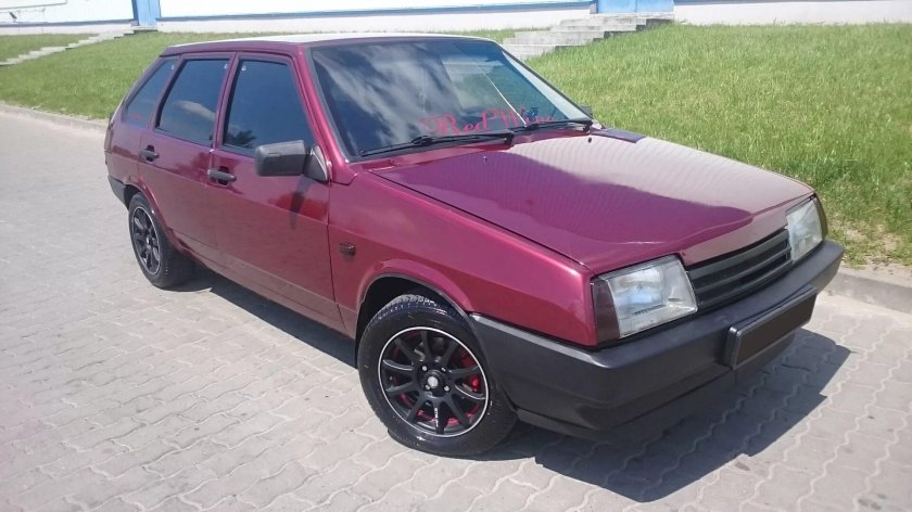 Лада 2109 Вишневая