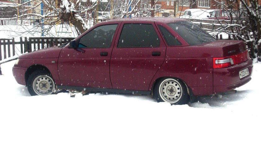 ВАЗ 2110 Вишневая