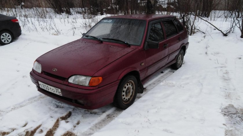 Лада 2114 темно-малиновый