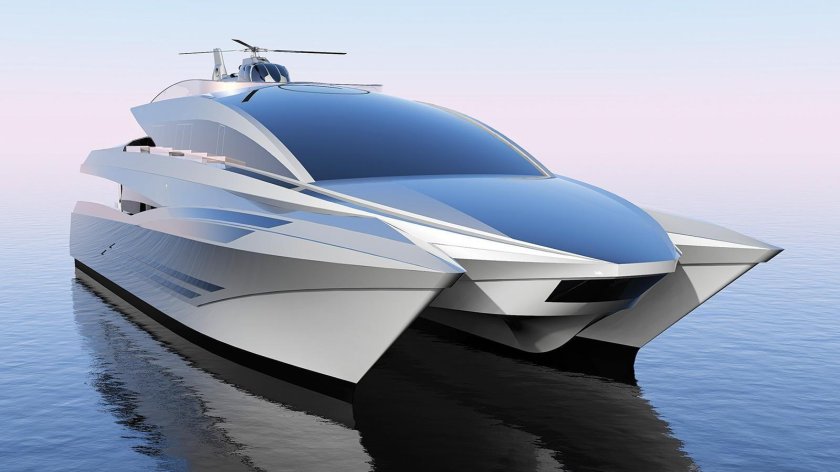 Моторный катамаран Скат 6800