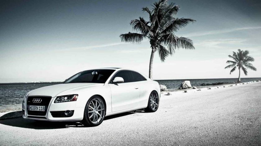 Audi s5 White