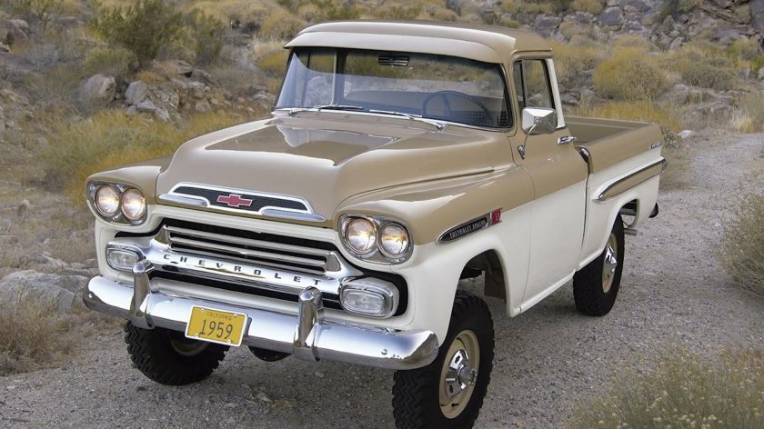 Chevrolet apache 1959 modern suburbanite