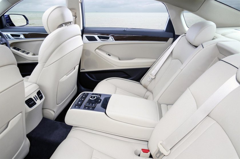 Хендай Генезис 2015 салон