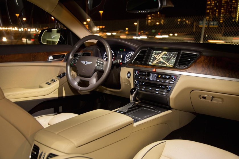 Hyundai Genesis 2015 салон