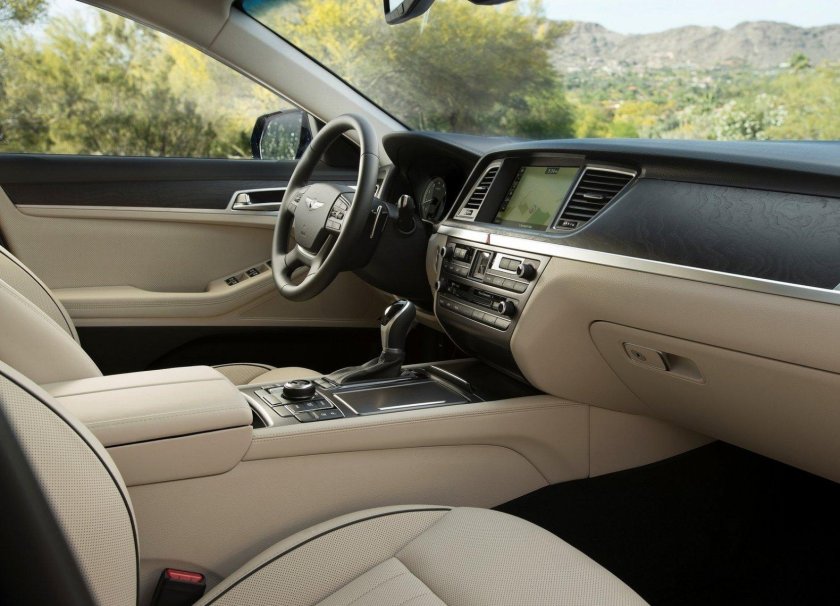 Hyundai Genesis 2015 салон