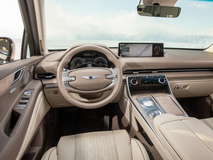 Genesis gv80 салон