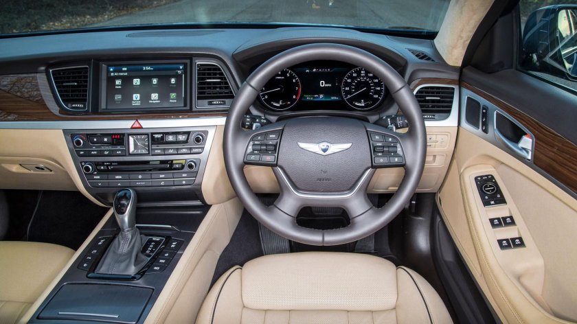 Хендай Дженезис 2015 салон