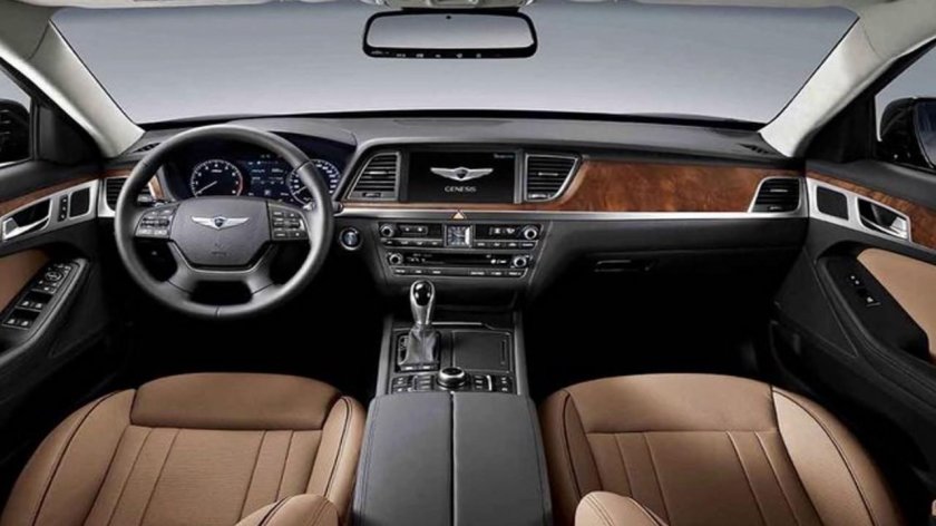 Hyundai Genesis 2016 салон
