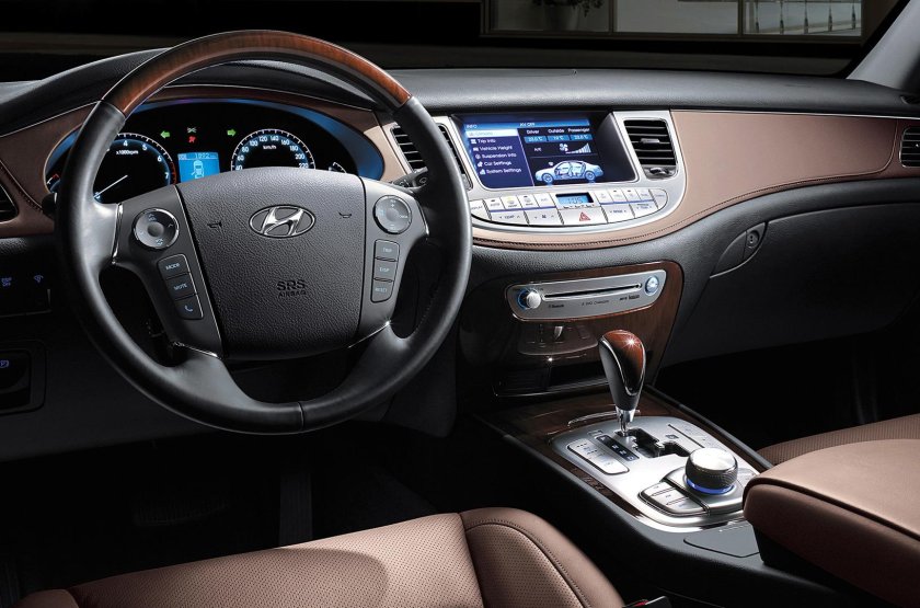 Hyundai Genesis 2008 салон
