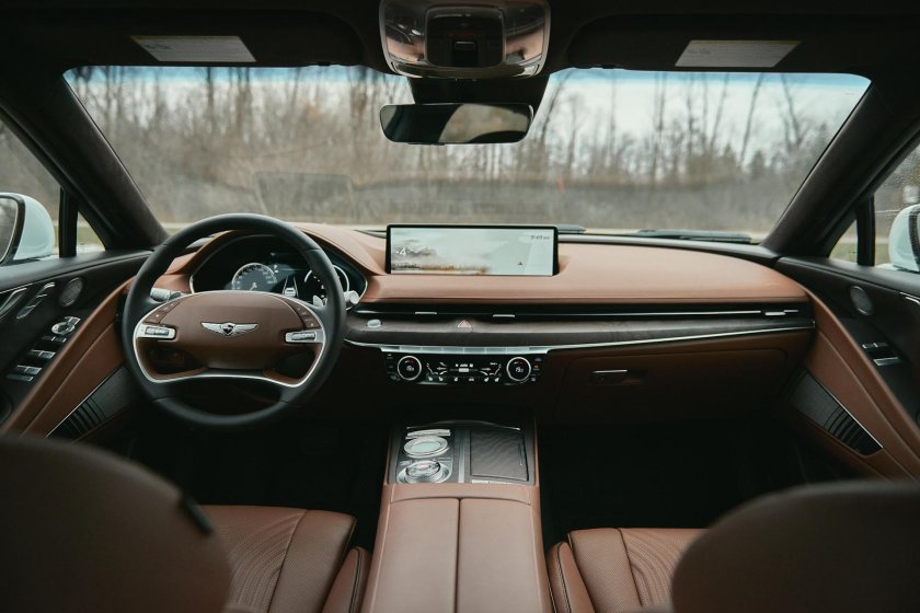 Genesis g80 2021 салон