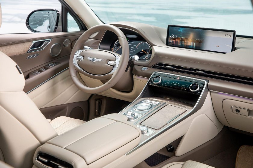 Genesis gv80 салон