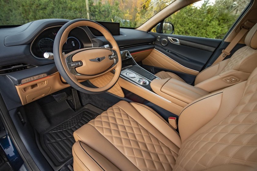 Genesis gv80 салон