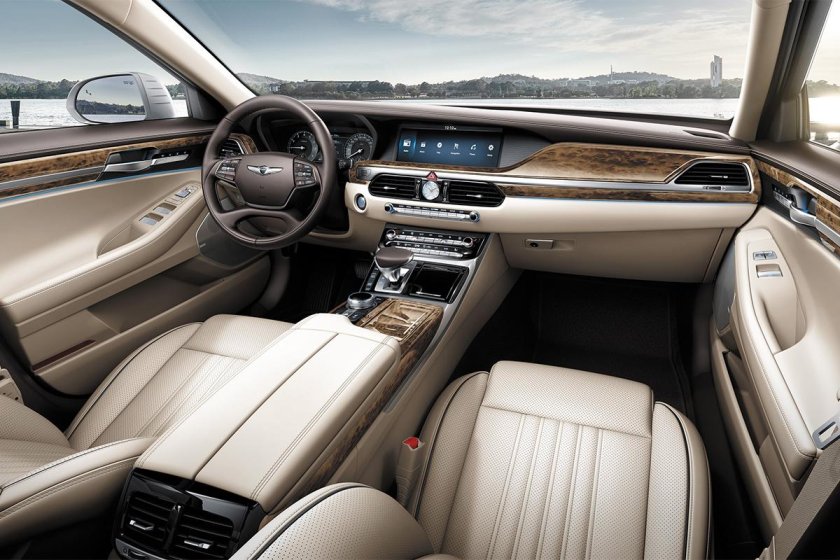 Genesis g90 салон