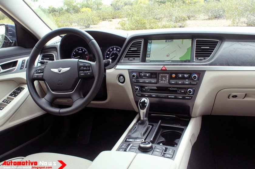 Hyundai Genesis 2015 салон