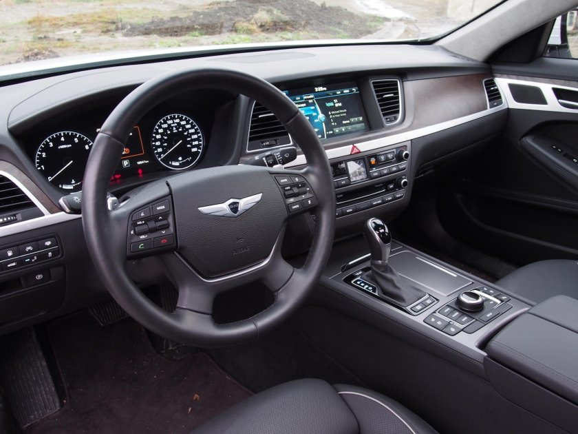 Hyundai Genesis 2014 салон
