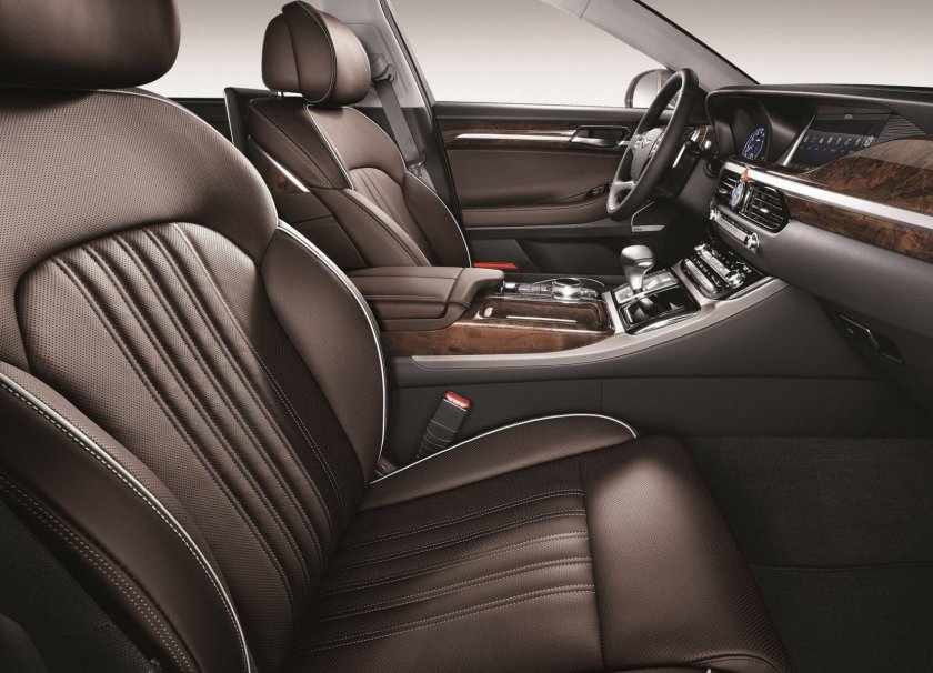 Genesis g90 салон