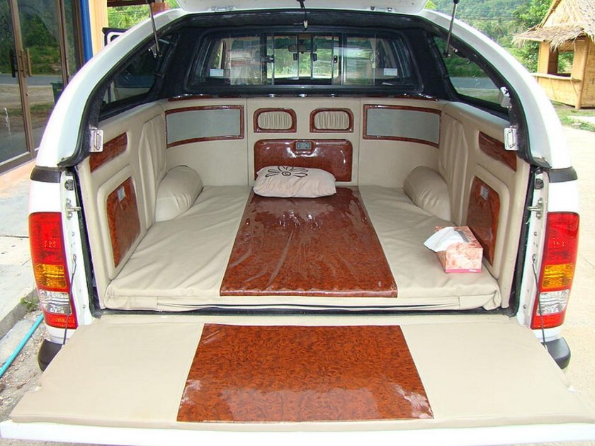 Спальное место в Мицубиси л200