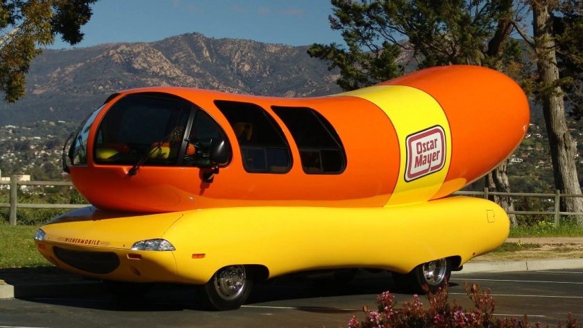 Автомобили oscar mayer wienermobile
