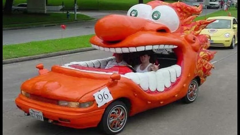 Необычные машины