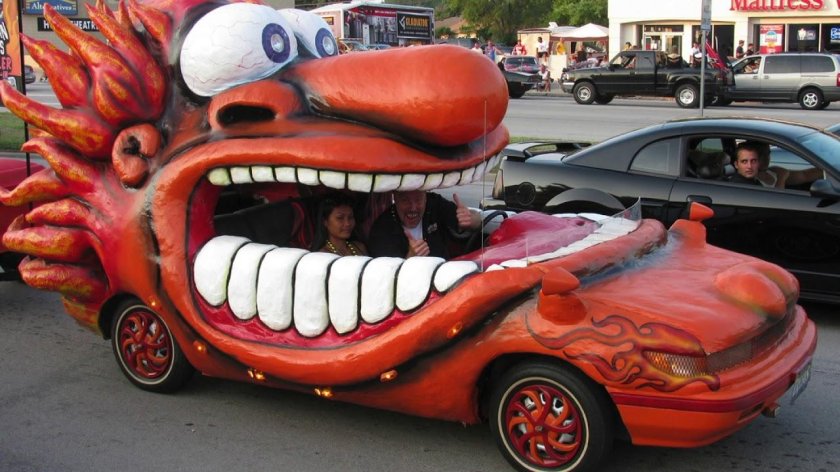 Необычные машины