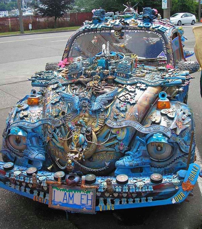 Необычная машина