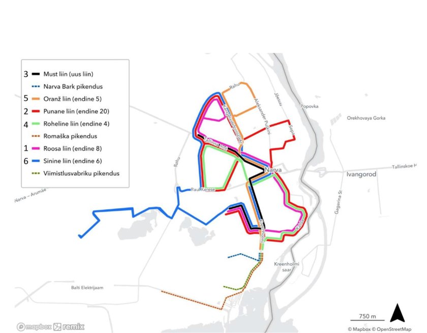 Нарва городские автобусы