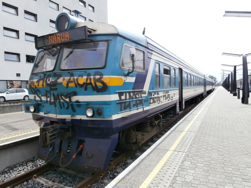 Электропоезд Нарва-Таллинн