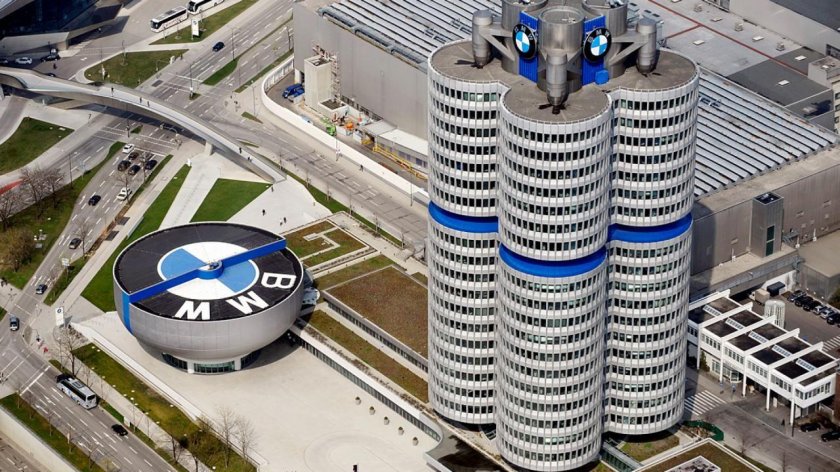 Штаб БМВ В Мюнхене