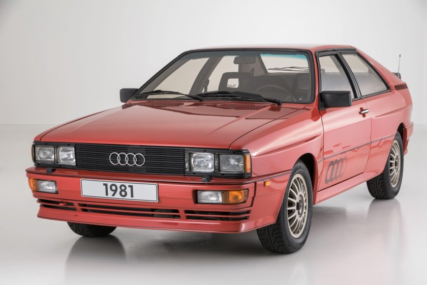 Quattro Audi седан 1980