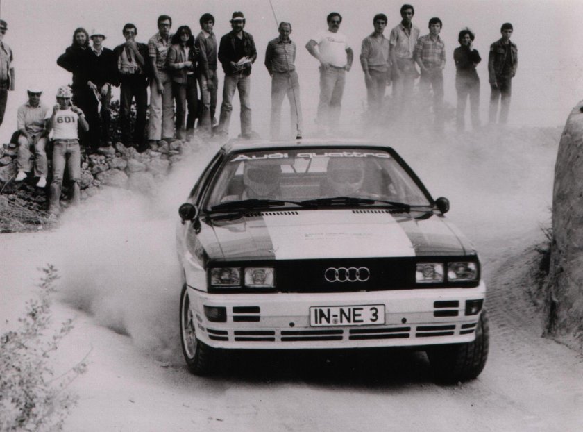 Audi 80 quattro Rally