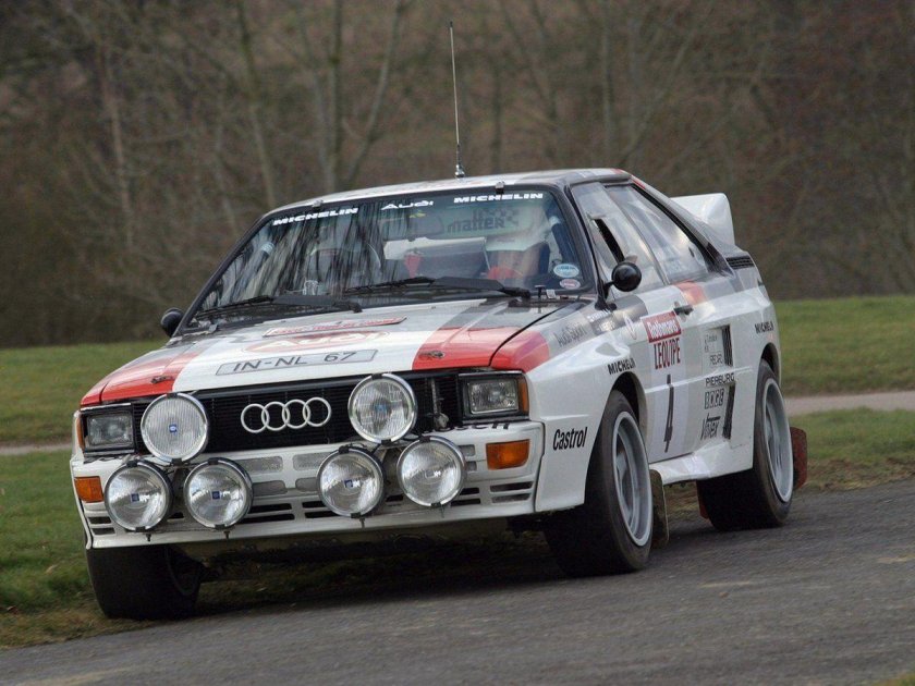 Audi 80 quattro ралли