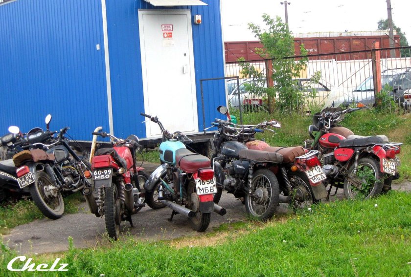 Мотоцикл ИЖ Планета 5 штрафстоянка