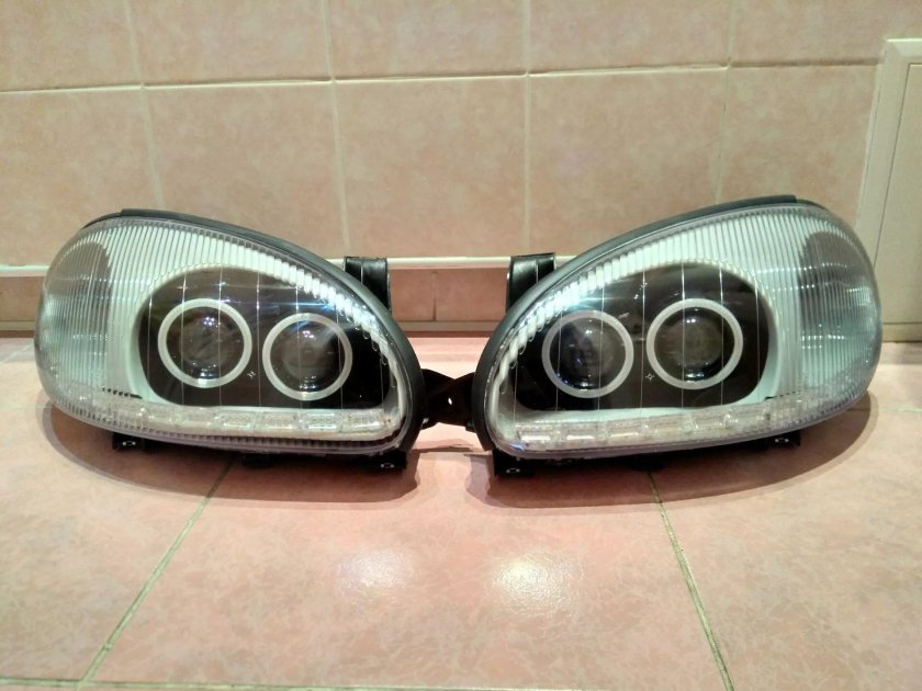 Фары led Chevrolet lanos