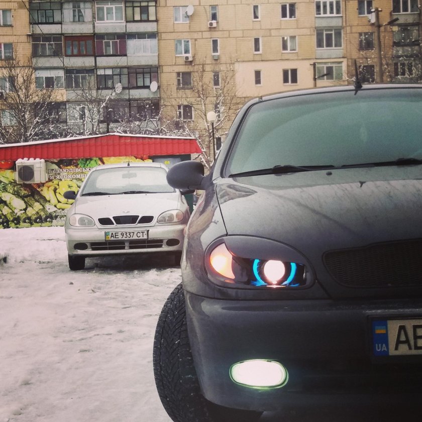 Шевроле Ланос альтернативная оптика