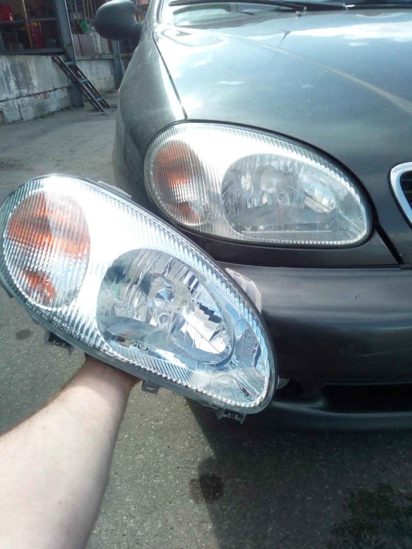 Фара ЗАЗ Сенс