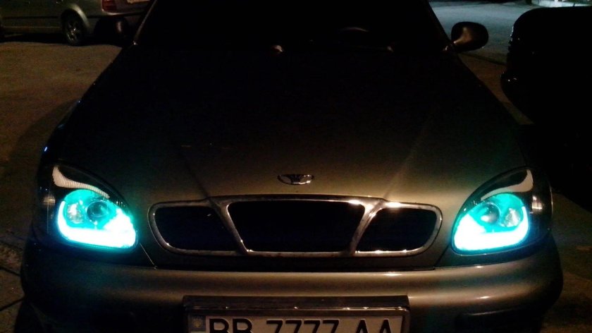 Chevrolet lanos линза