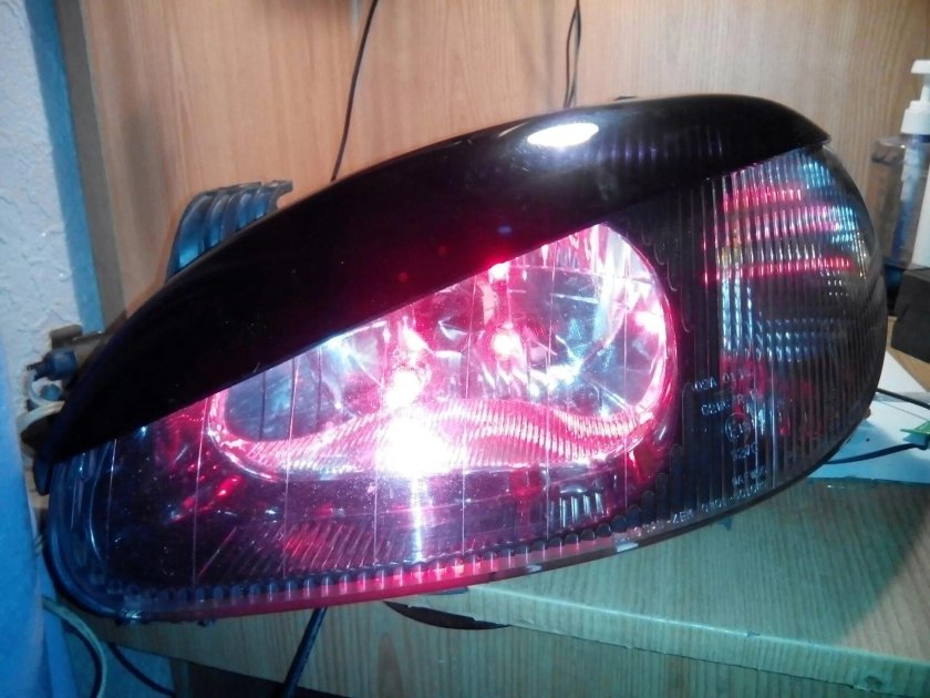 Фары Chevrolet lanos 1.5 линзованные