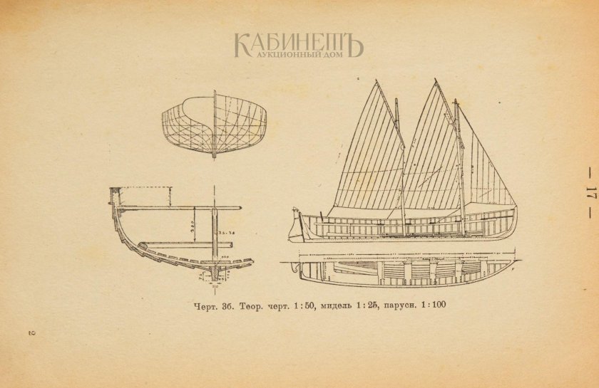 Дубель шлюпка чертежи