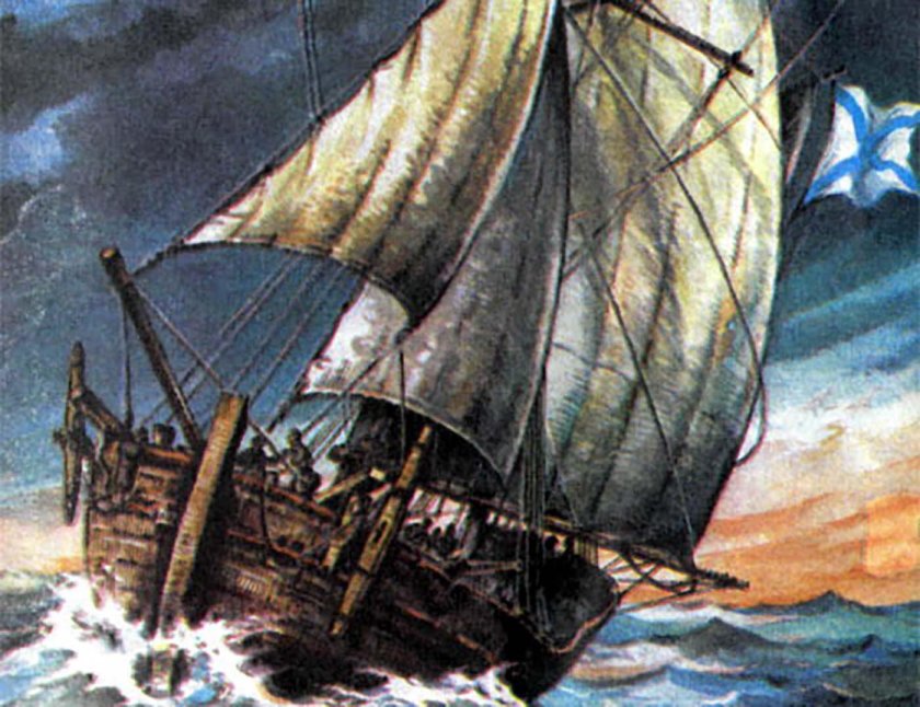 Дубель шлюпка Харитона Лаптева