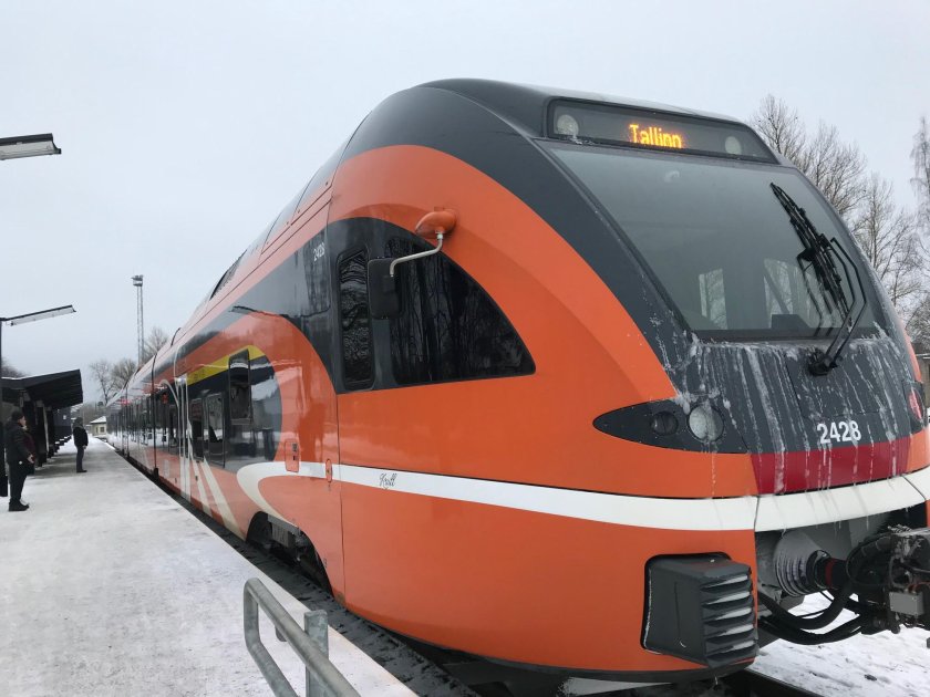 Поезд Нарва Таллин