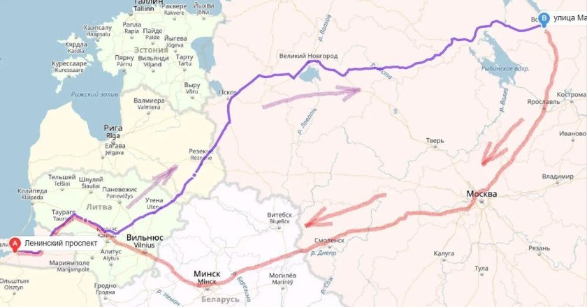 Таллин Пярну Рига Минск поезд